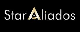 star aliados logo fondo negro